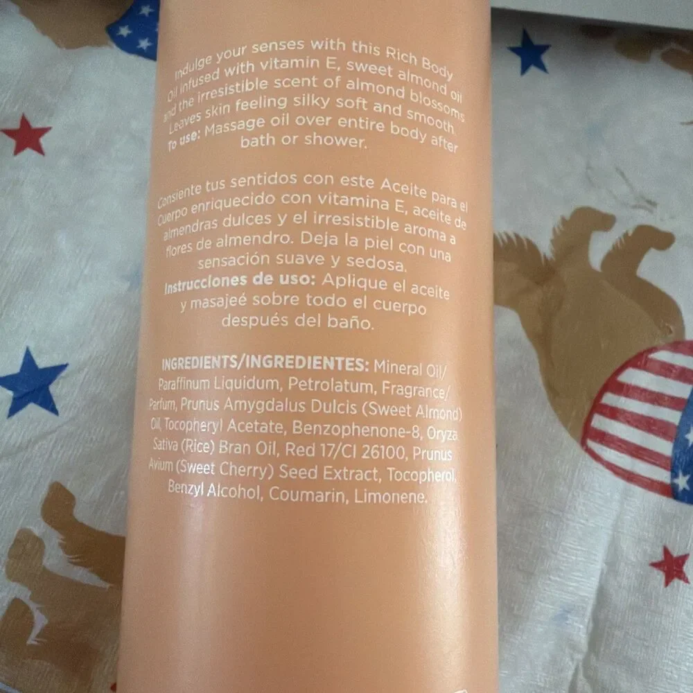 Royal Almond Body Oil 16.9 Oz By Jafra THE  Original Discontinued NEW SEALED